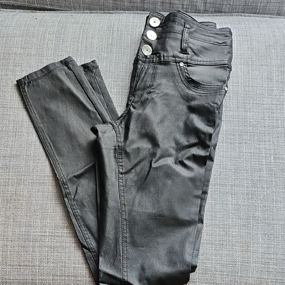 Women's Black WAX Pants